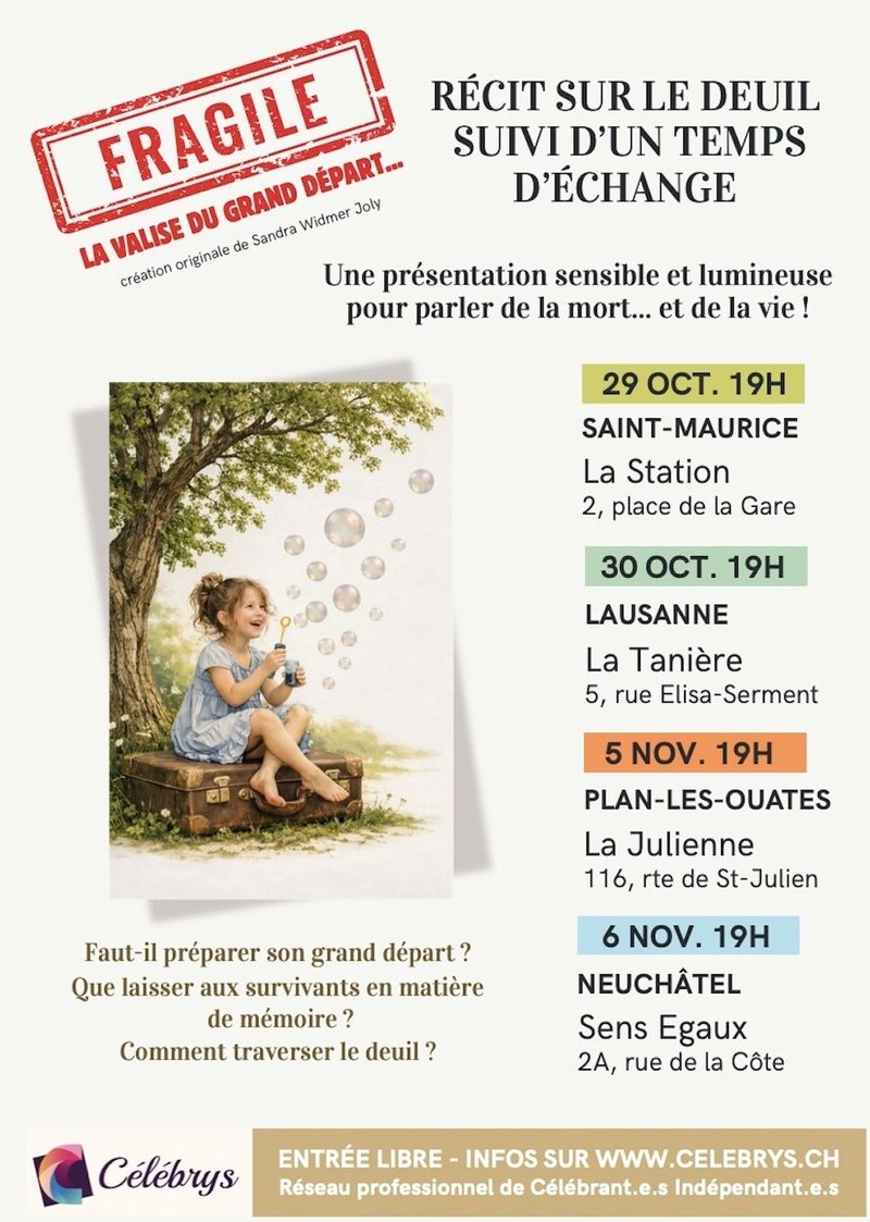 Fragile, La Valise du Grand Départ