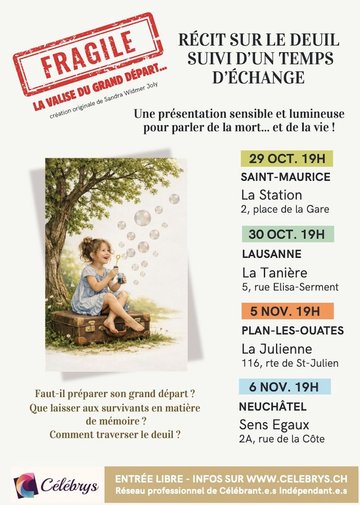 Fragile, La Valise du Grand Départ