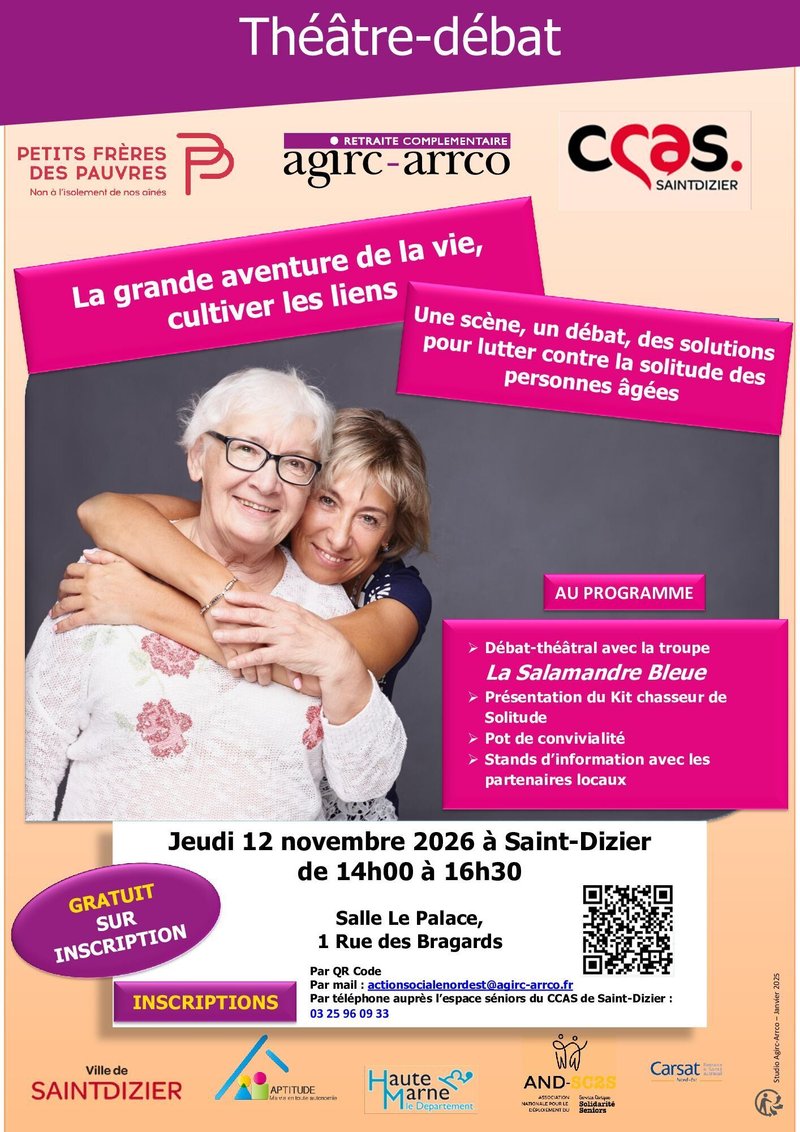 Théâtre-débat : La grande aventure de la vie, cultiver les liens