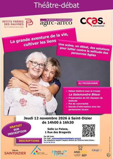 Théâtre-débat : La grande aventure de la vie, cultiver les liens