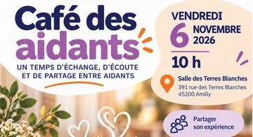Café des aidants - Un temps d'échange, d'écoute et de partage entre aidants