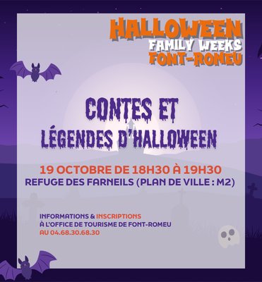 CONTES ET LÉGENDES D'HALLOWEEN - 19 OCTOBRE