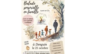 Balade sensorielle en famille