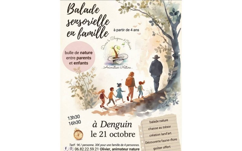 Balade sensorielle en famille