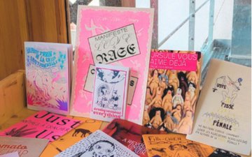Après-midi Fanzine avec la bibliothèque Marguerite Durand
