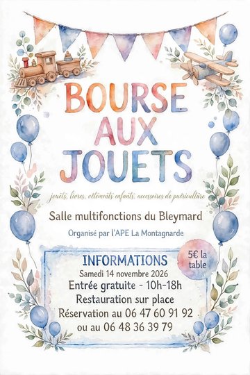 BOURSE AUX JOUETS