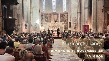 Concert à Avignon: Mozart, Verdi, Bizet, Waxman, Puccini, Rossini, Massenet, De Falla, Kreisler