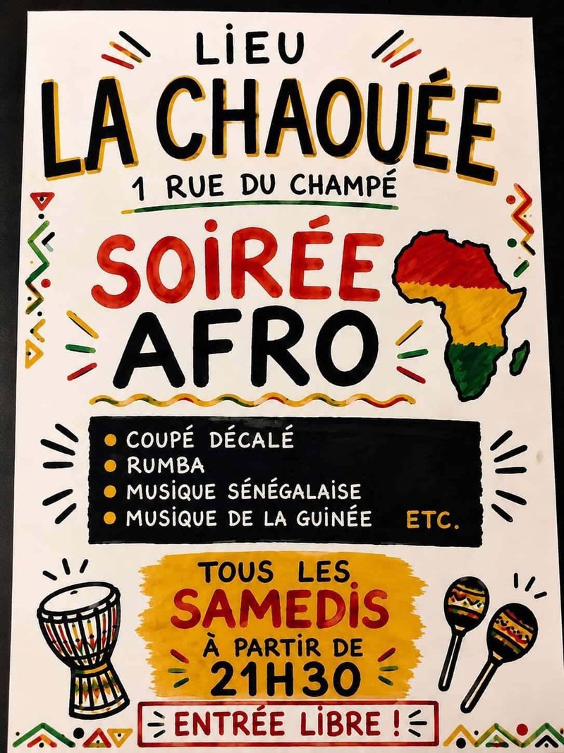 Soirée Afro