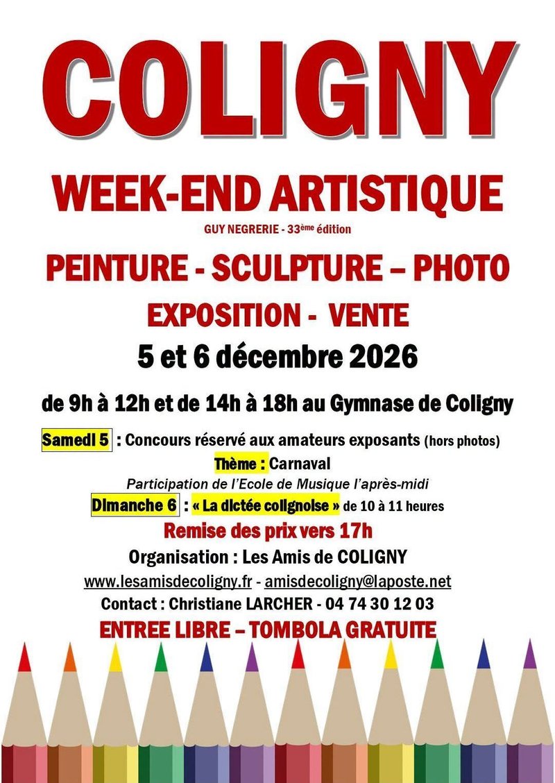 WE artistique - Guy Négrerie 33e édition