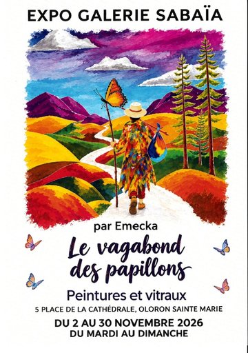 Exposition Le vagabon des papillons