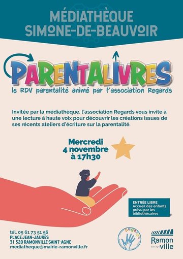 Parentalivres : Lectures sur la parentalité, par l'association Regards