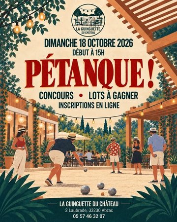Concours de pétanque