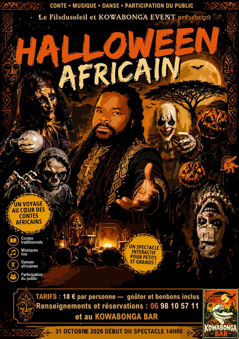 SPECTACLE - Halloween africain