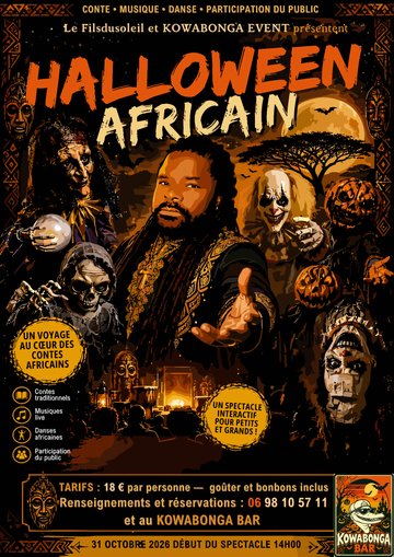 SPECTACLE - Halloween africain