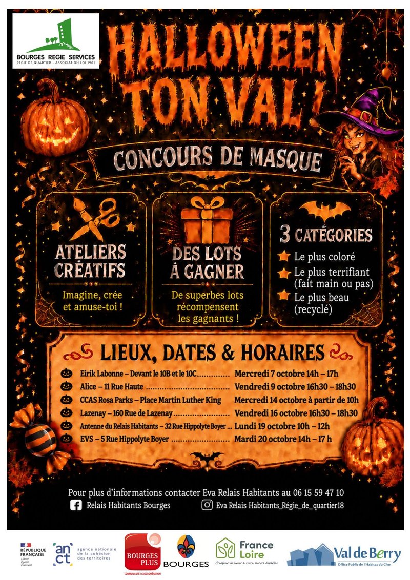 ATELIER - Halloween ton Val!