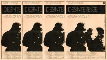 Take Me Out : Desinteresse + Crush of Souls en concert !