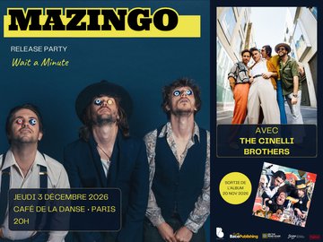 The Cinelli Brothers + Mazingo en concert à Paris