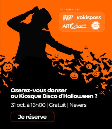 Le Disco Kiosque d'Halloween : dancefloor pour les petit·e·s
