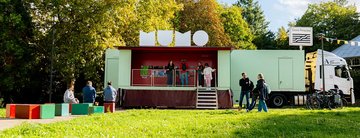 Exposition ‘‘Pompidou Circus'' et concert
