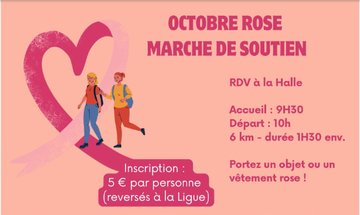 Octobre Rose - Marche de soutien