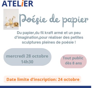 Poésie de papier