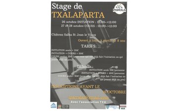 Stage de txalaparta-initiation