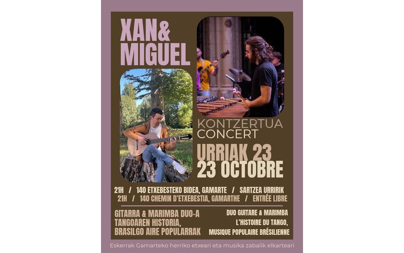 Concert Xan et Miguel