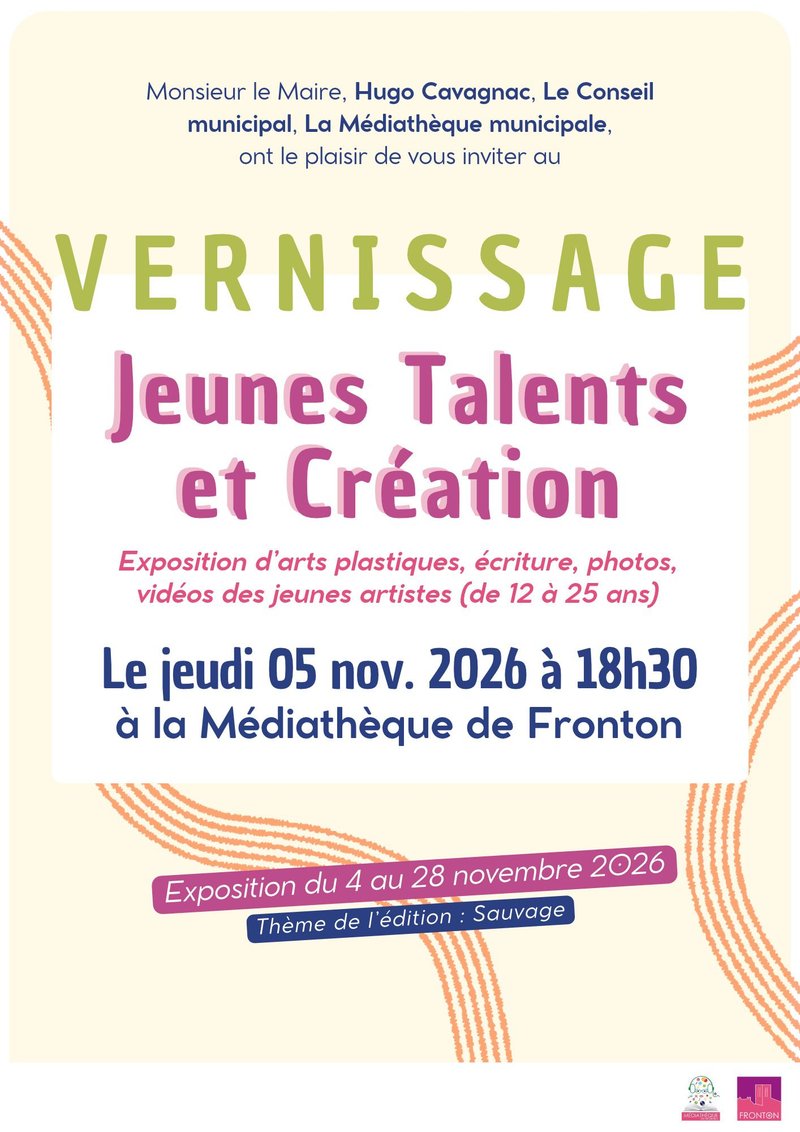 Jeunes Talents & Création : Vernissage de l'exposition
