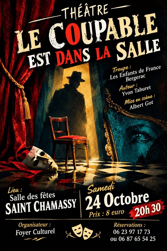 Théâtre - Le coupable est dans la salle