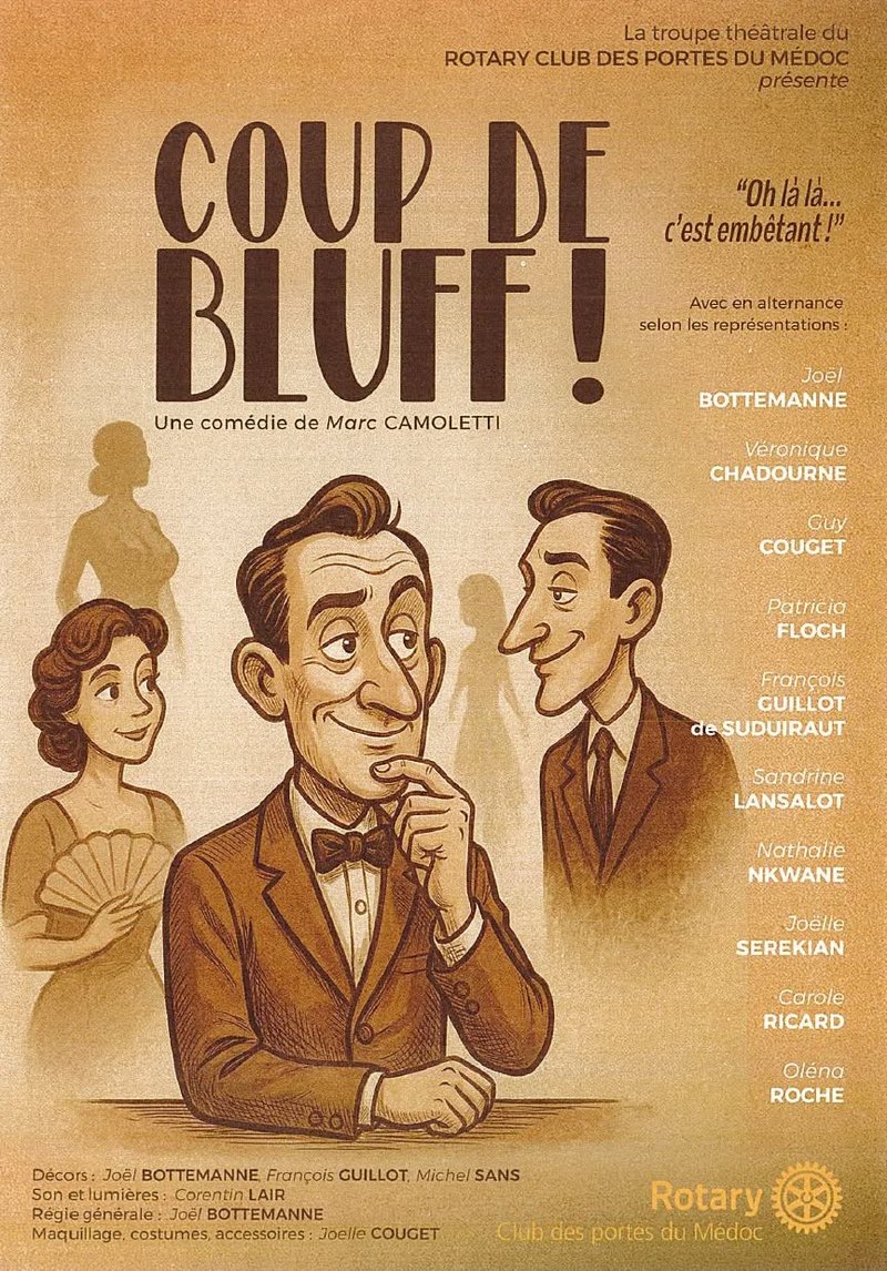 Soirée Théâtre :  "Coup de bluff"