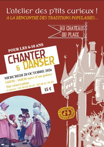 L'atelier des p'tits curieux! Chanter et danser