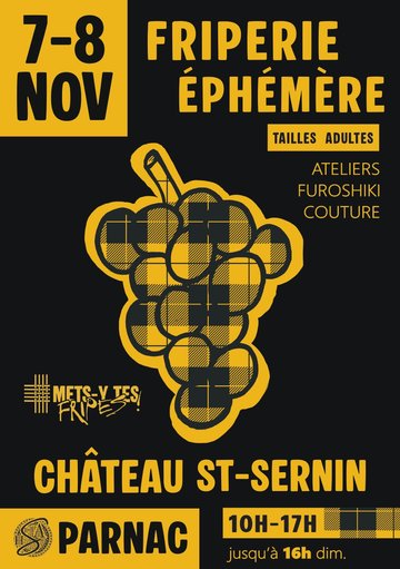 Friperie éphémère au Château Saint-Sernin