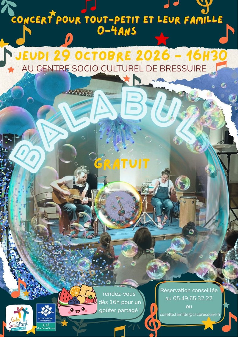 Concert familial - BALABUL de la Cie TAPTAPO