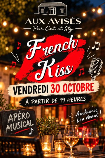 Concert avec French Kiss aux Avisés par Cat et Sly