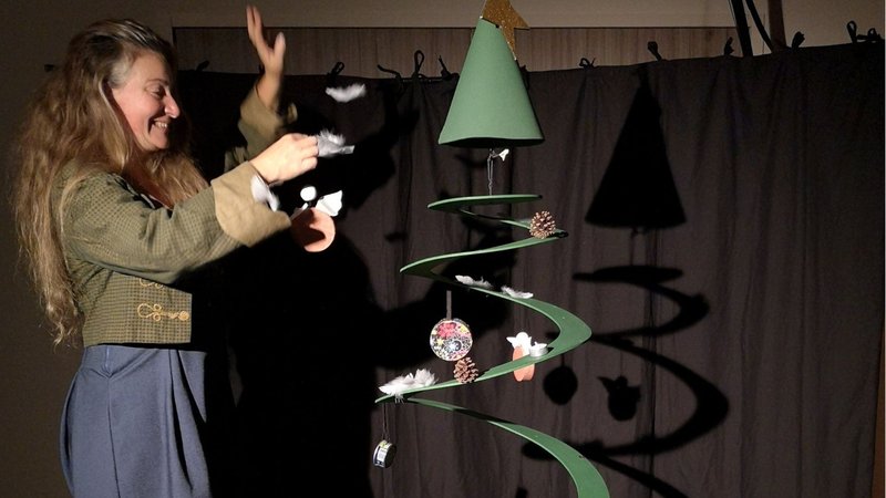 Haziel fête Noël