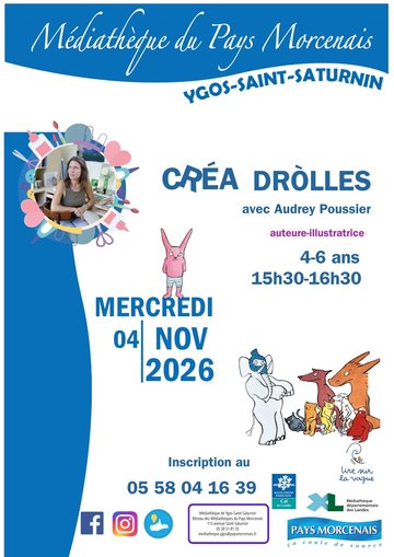 Créà Dròlles avec Audrey Poussier