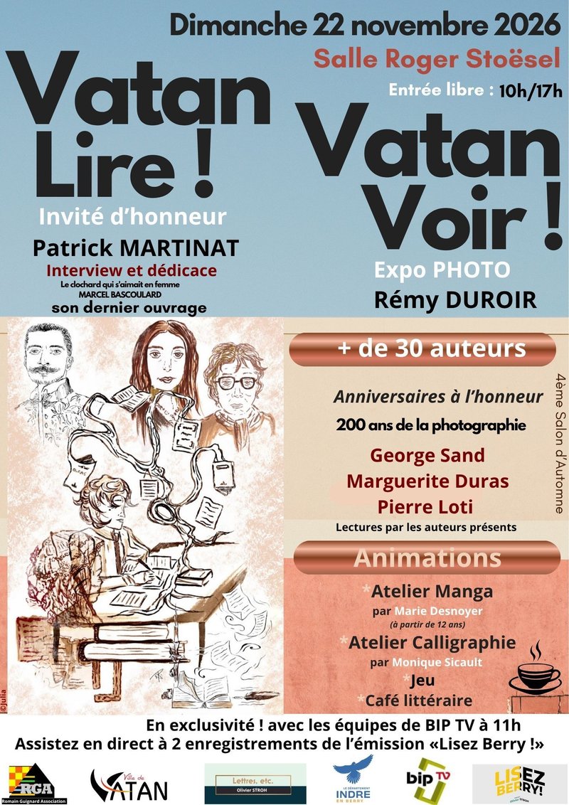 Salon du livre : Vatan Lire ! Vatan Voir !