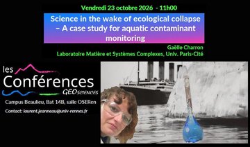 Conférence de Gaëlle Charron :