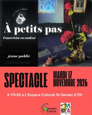 Spectacle "A petits pas"
