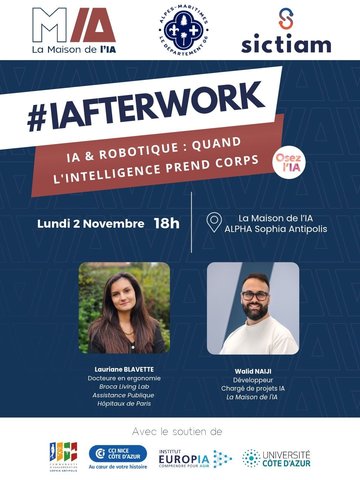 IAfterwork - IA & robotique : quand l’intelligence prend corps