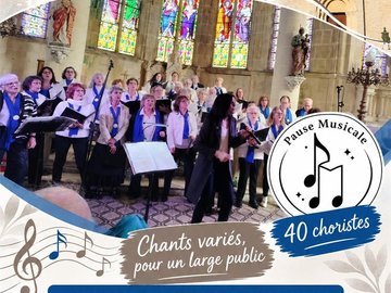 Concert de l'ensemble vocal Pause Musicale