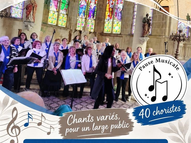 Concert de l'ensemble vocal Pause Musicale