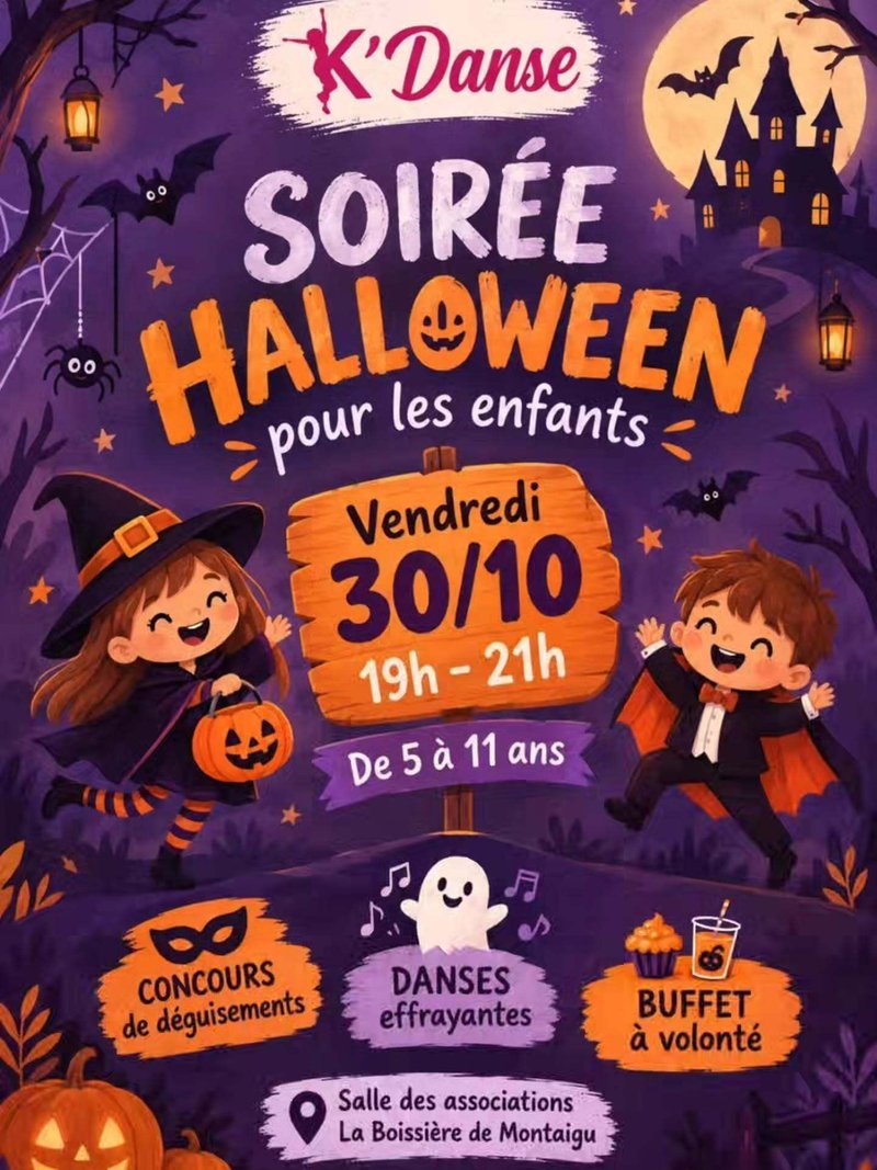 K'Danse - Soirée Halloween le 30 octobre 2026