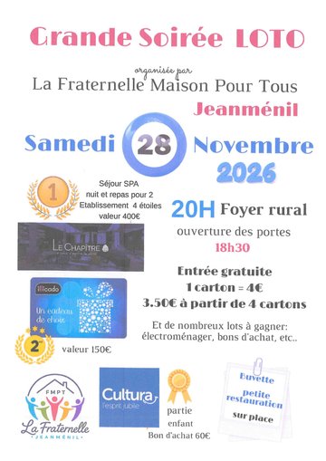 Soirée Loto