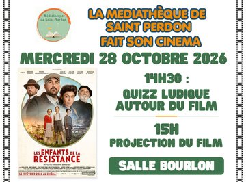 La médiathèque de St Perdon fait son cinéma