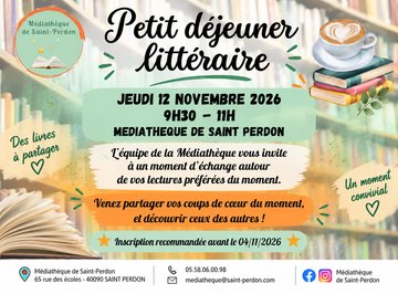 Petit déjeuner littéraire