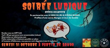 Soirée Ludique, Spécial Halloween !