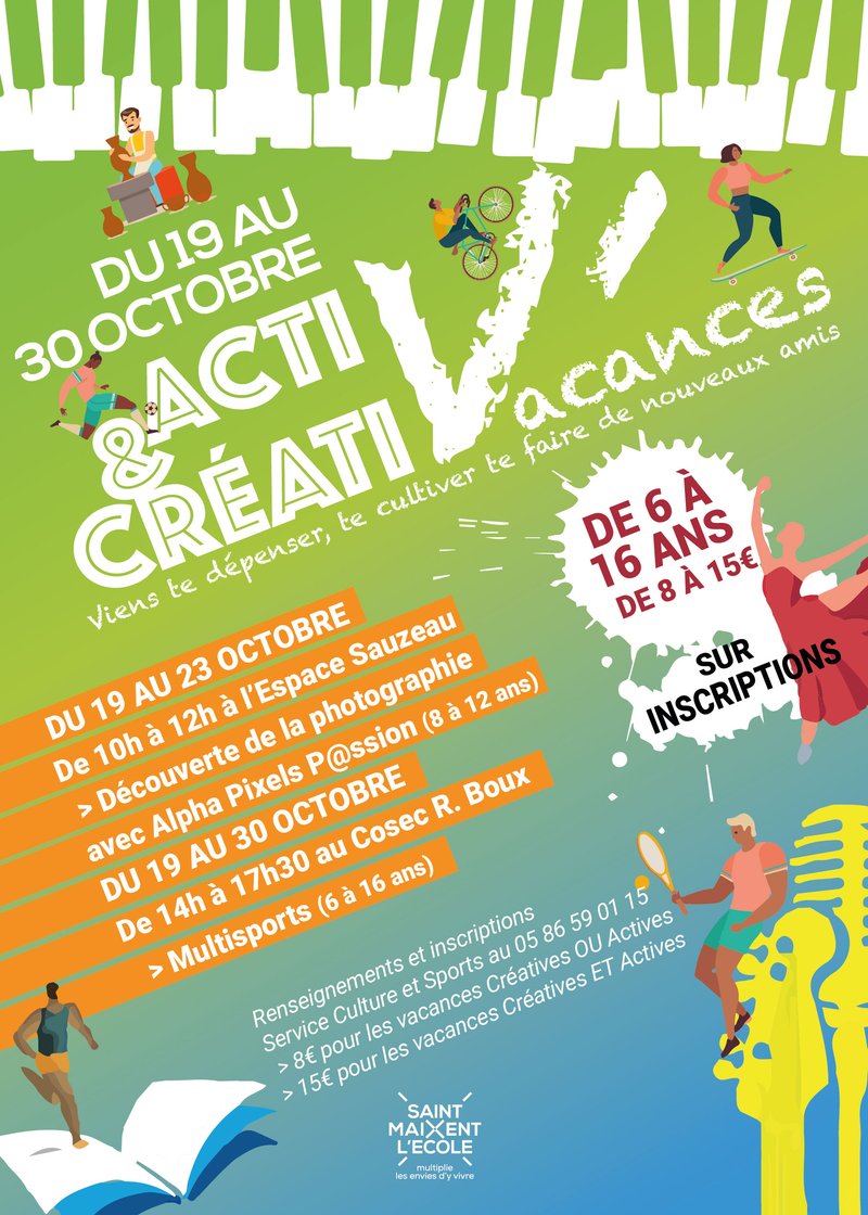 Acti’Vacances et Créati'vacances
