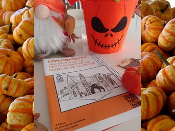 Jeu de piste d'Halloween : Le petit monstre du manoir de La Réole