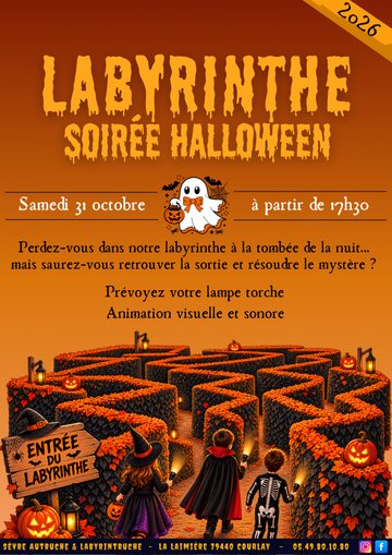 Halloween - Le labyrinthe de Sèvre Autruche